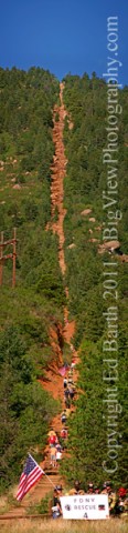 Firefighers on the Incline