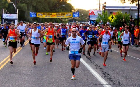 Pikes Peak Ascent Start