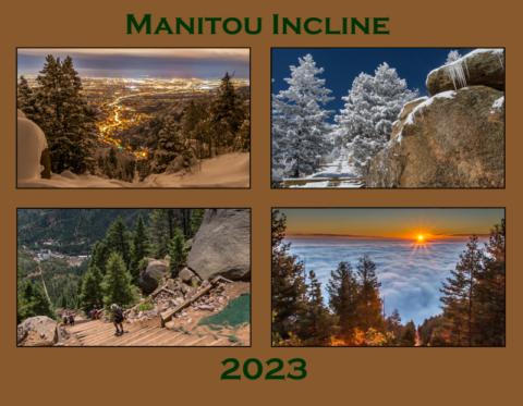 2023 Manitou Incline Wall Calendar Cover